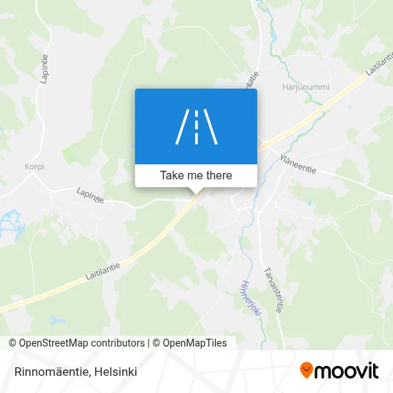 Rinnomäentie map