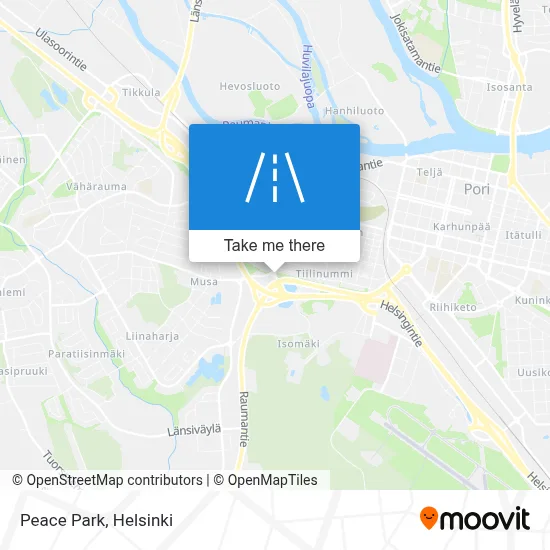 Peace Park map