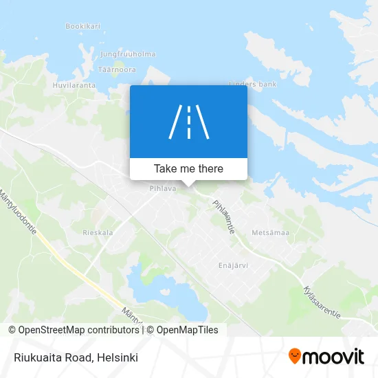 Riukuaita Road map