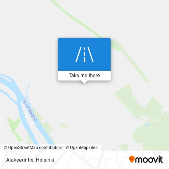 Alakeerintie map