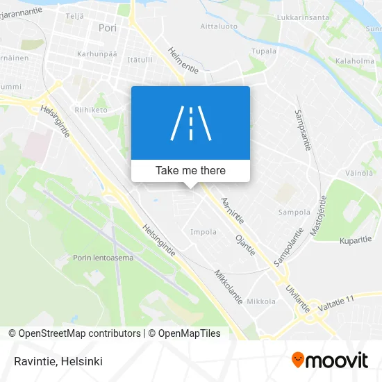 Ravintie map