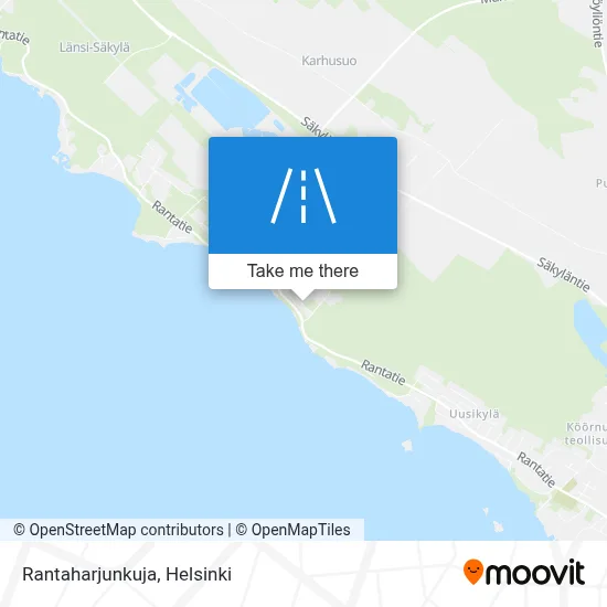 Rantaharjunkuja map