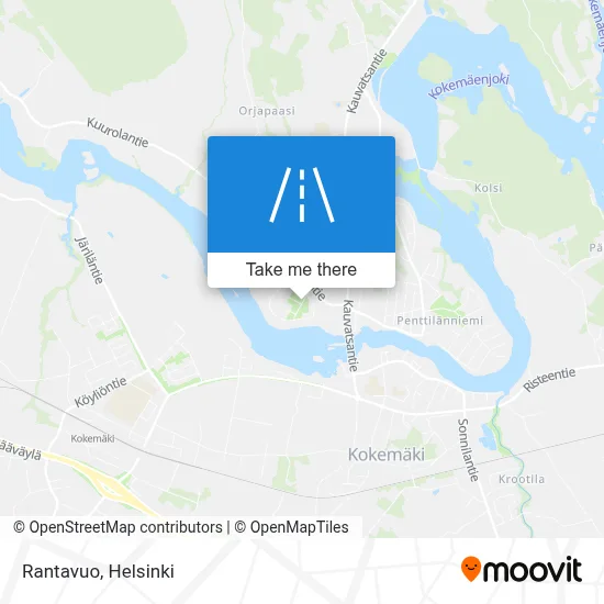 Rantavuo map