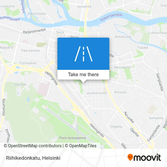 Riihikedonkatu map