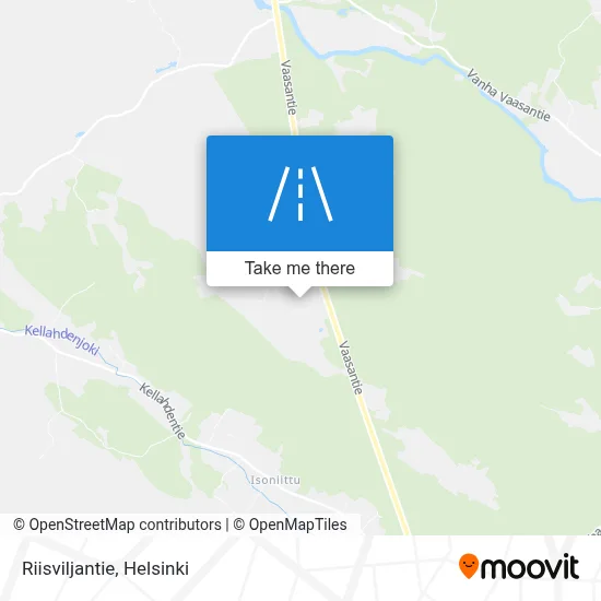 Riisviljantie map