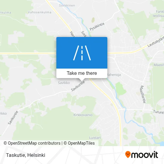 Taskutie map
