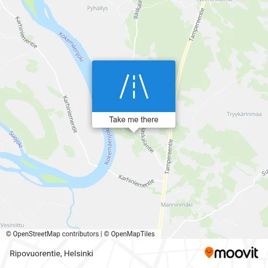 Ripovuorentie map