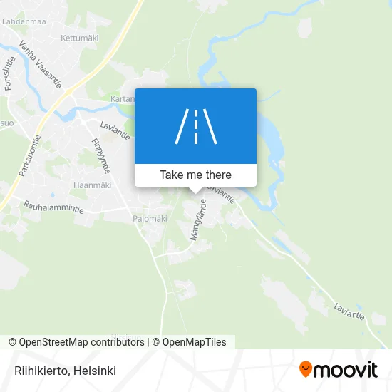 Riihikierto map