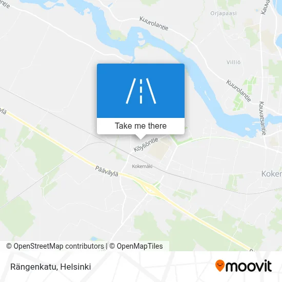 Rängenkatu map
