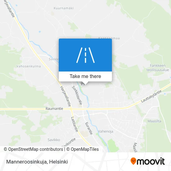 Manneroosinkuja map