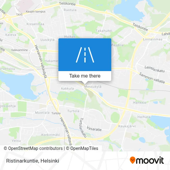 Ristinarkuntie map