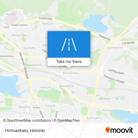 Hintsankatu map