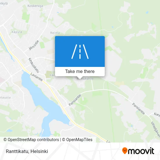 Ranttikatu map