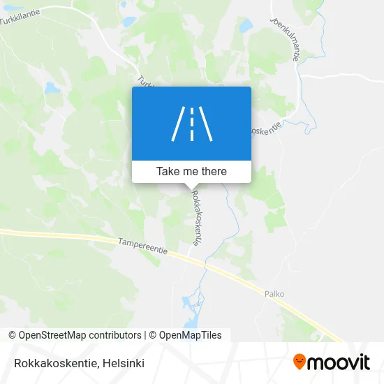 Rokkakoskentie map