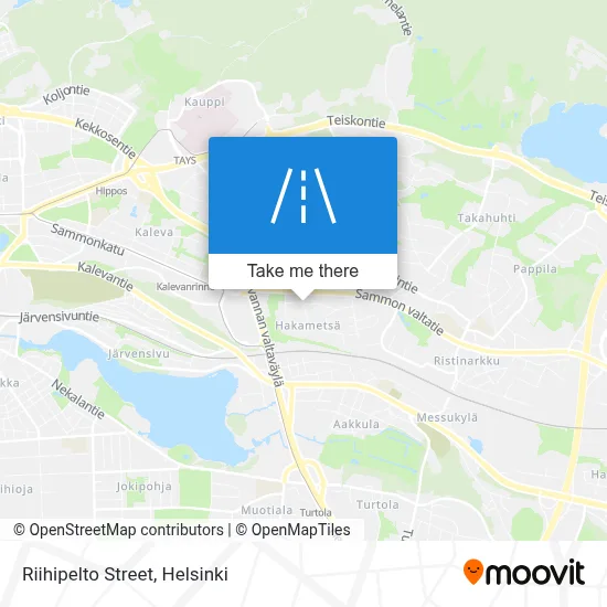 Riihipelto Street map