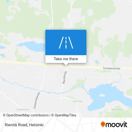 Rienilä Road map