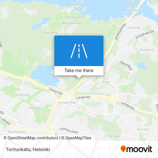 Toritunkatu map