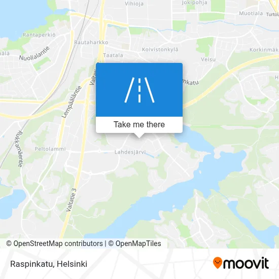 Raspinkatu map