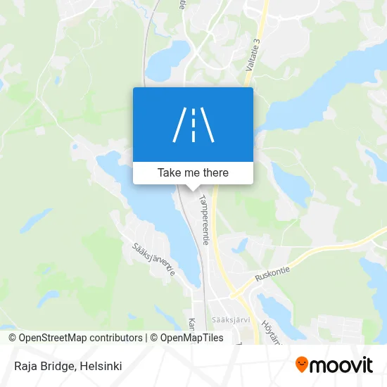 Raja Bridge map