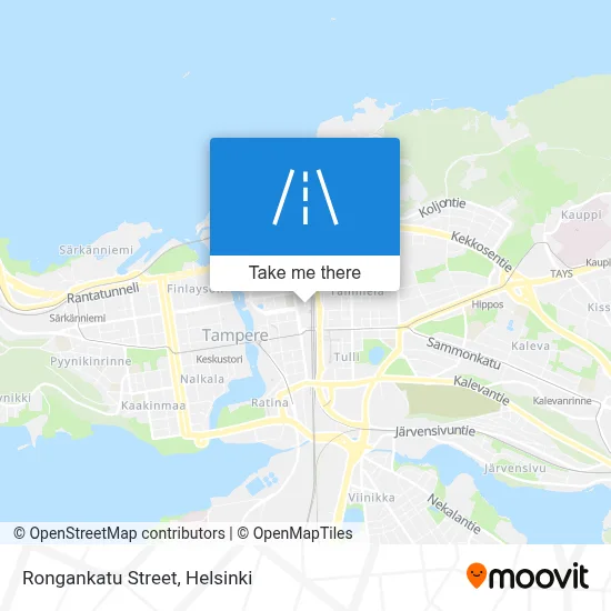 Rongankatu Street map