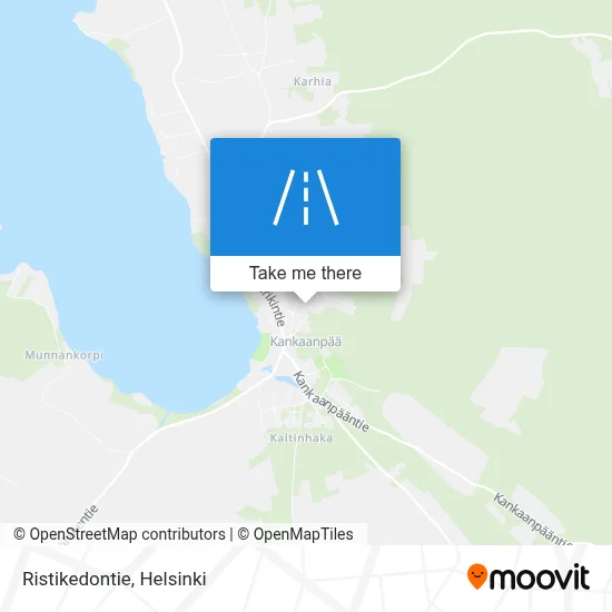 Ristikedontie map