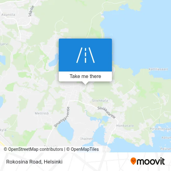 Rokosina Road map