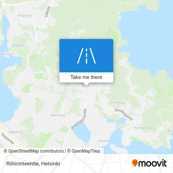 Riihirinteentie map