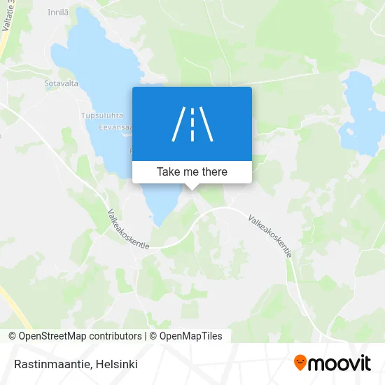 Rastinmaantie map