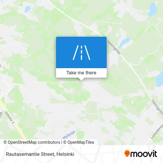 Rautasemantie Street map