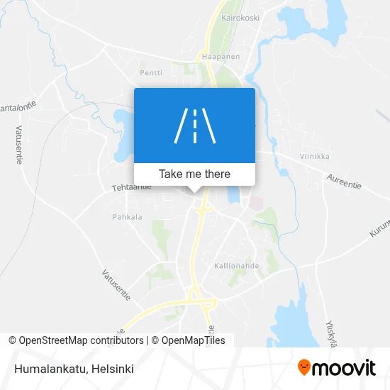 Humalankatu map