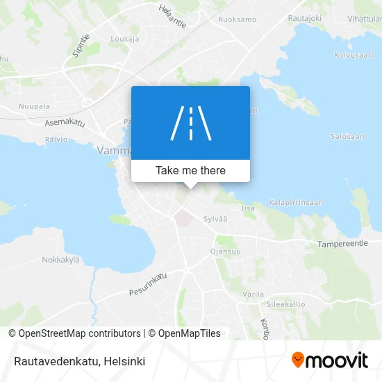 Rautavedenkatu map
