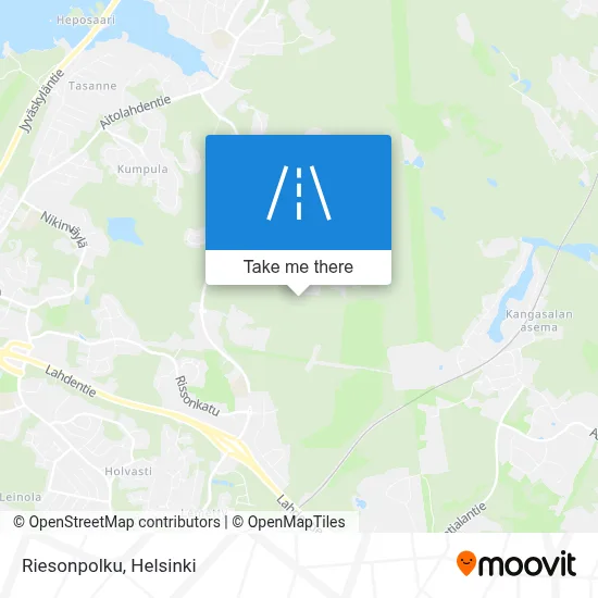 Riesonpolku map