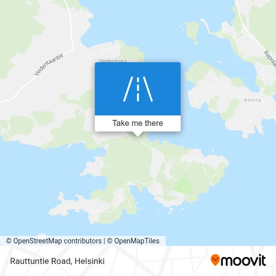 Rauttuntie Road map