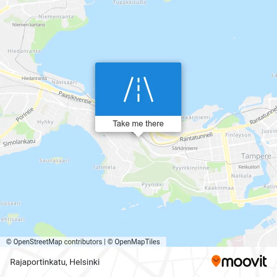 Rajaportinkatu map