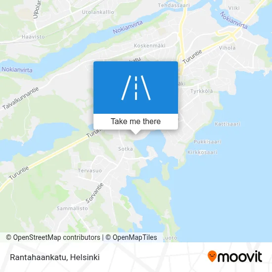 Rantahaankatu map