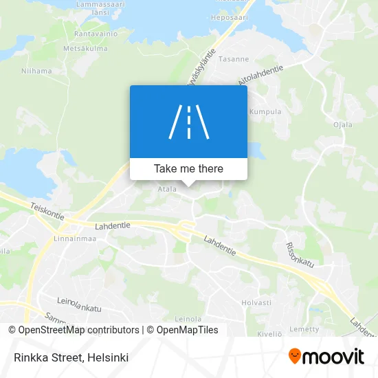 Rinkka Street map