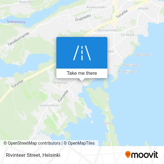 Rivinteer Street map