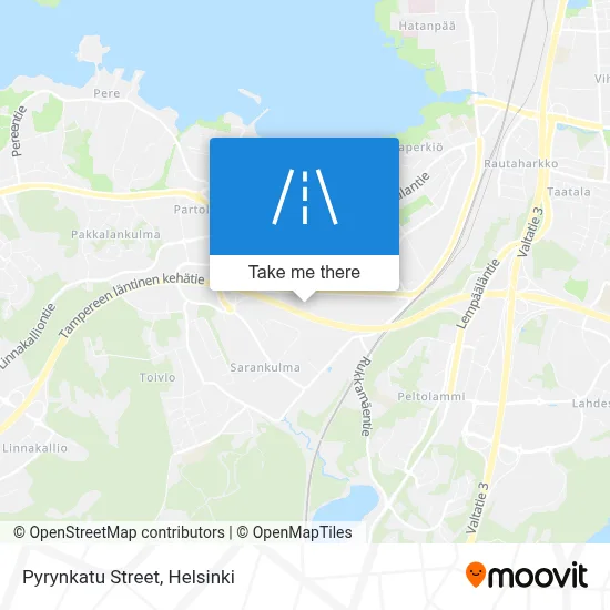 Pyrynkatu Street map