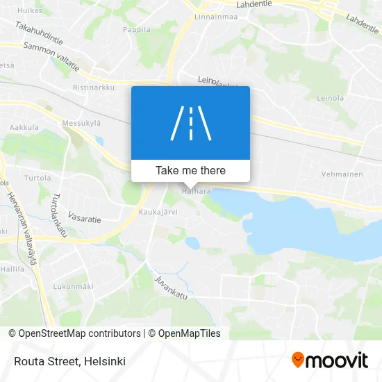 Routa Street map