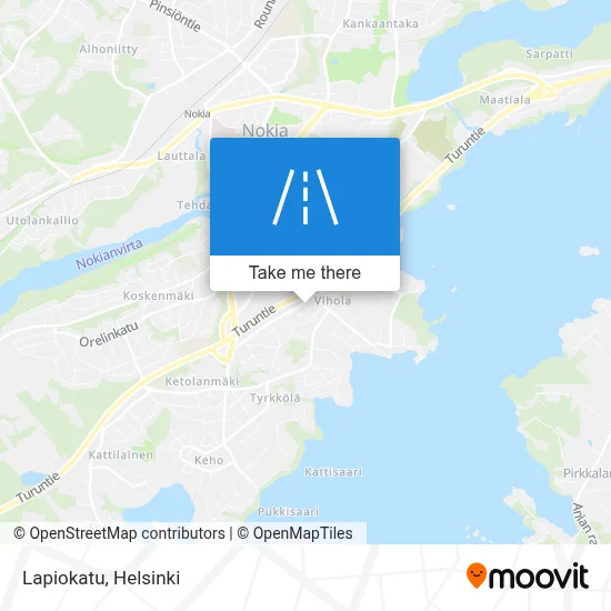 Lapiokatu map