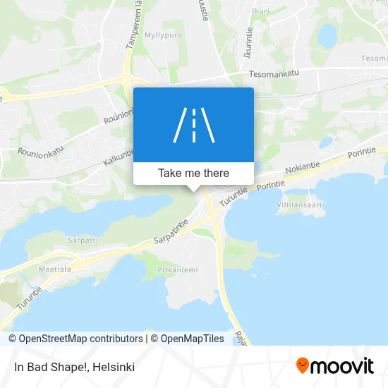 In Bad Shape! map