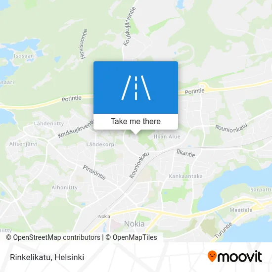 Rinkelikatu map