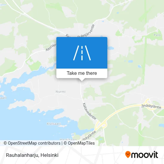 Rauhalanharju map
