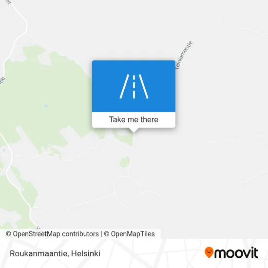 Roukanmaantie map