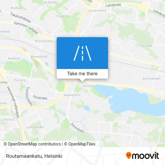 Routamaankatu map