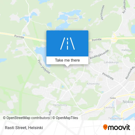Rasti Street map