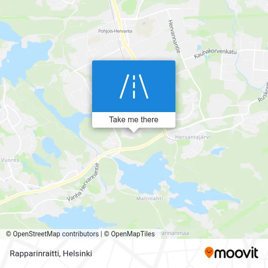 Rapparinraitti map