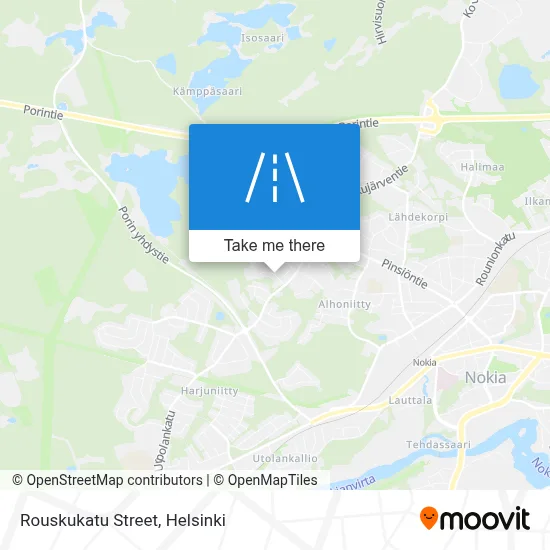 Rouskukatu Street map
