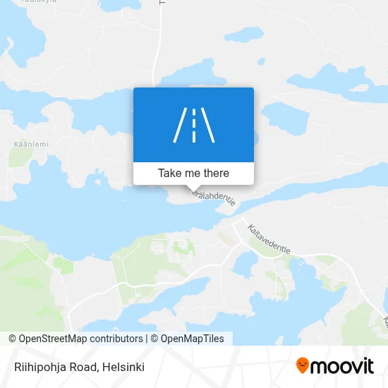 Riihipohja Road map