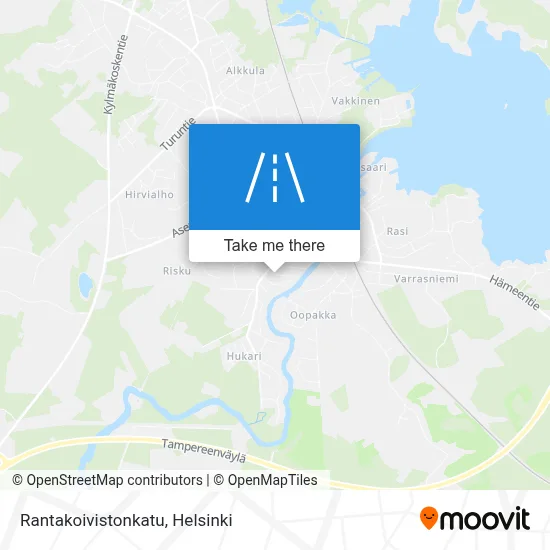 Rantakoivistonkatu map